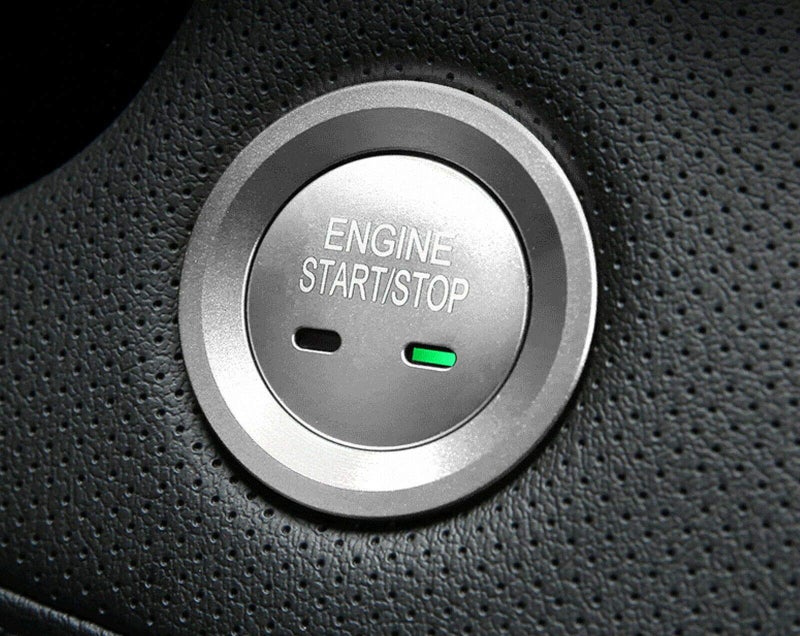 x xotic tech Xotic Tech Silver Aluminum Engine Start Button with Surrounding Trim Compatible with Chevrolet Equinox Tahoe Cruz - Image 5